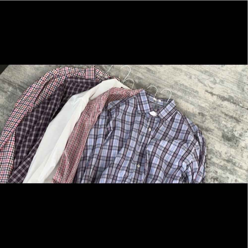 Freshly pressed dress shirts